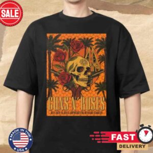 Guns N Roses Concert Tour 2025 In Manama Bahrain Al Dana T-Shirt