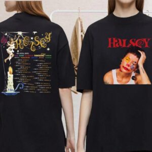 Halsey Graphic 2025 Halsey for My Last Trick the Tour T-Shirt