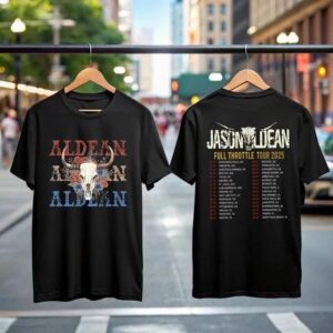 Jason Aldean Full Throttle Tour 2025 Shirts