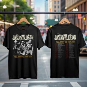 Jason Aldean Full Throttle Tour 2025 T-Shirts