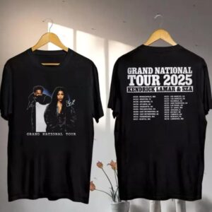 Kendrick Lamar 2025 Grand National Tour T-Shirt