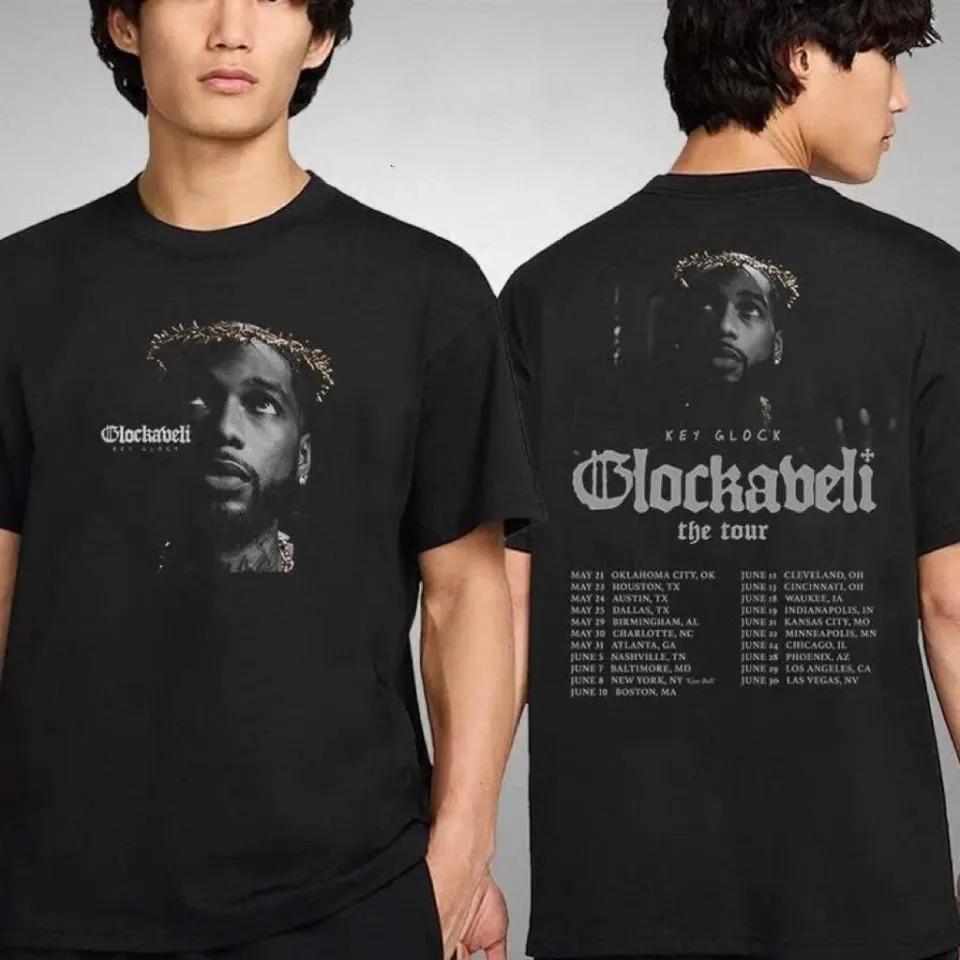 Key Glock Glockaveli Album The Tour Dates 2025 T-shirtKey Glock Glockaveli Album The Tour Dates 2025 T-shirt