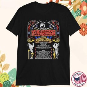 King Gizzard Weirdo Swarm Meetups 2025 Tour Dates T-Shirts