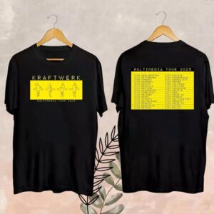 Kraftwerk Multimedia Tour 2025 Double Sided Shirt
