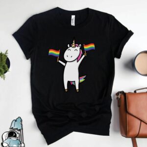 LGBT Unicorn Rainbow Flag Shirt