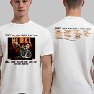 Lee Brice What You Know About That Tour 2025 Tour Two Sided t-shirt