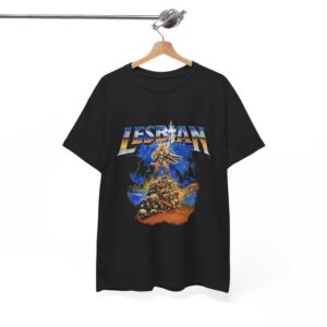 Lesbian Warrior Dark Fantasy T-Shirt