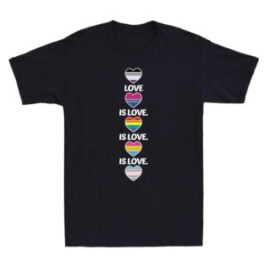 Lgbt Love Is Love Lgbtq Pride Funny T-shirt
