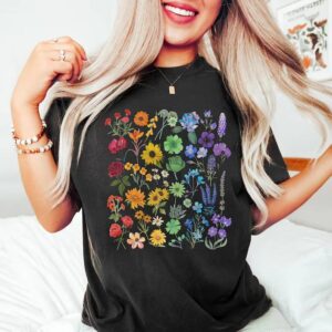 Lgbt Pride Wildflowers Shirt