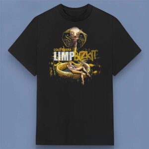 Limp Bizkit Gold Cobra Shirt