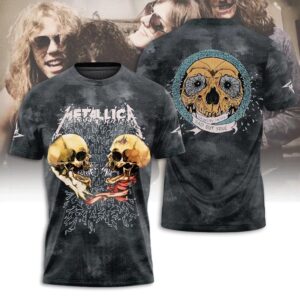 Metallica 3D Band T-Shirt HOt 2025 Tour Tee