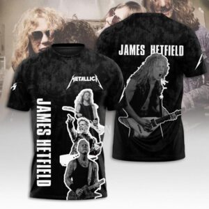 Metallica Band 3D T-Shirt Tour 2025