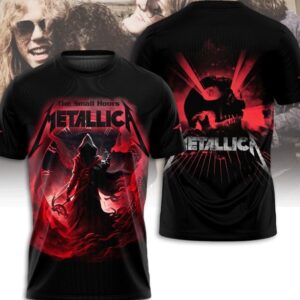Metallica Band 3D Tshirt Tour 2025