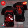 Metallica M72 Tour 2025 3D Tee Rock Band T-Shirt