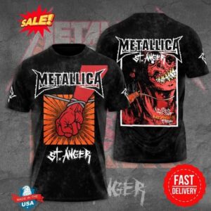 Metallica M72 Tour 2025 3D Tee – Rock Band Concert Shirts