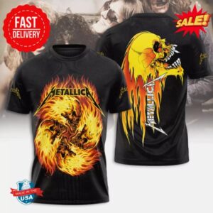 Metallica M72 Tour 2025 3D Tee