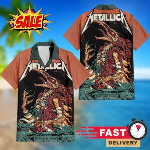 Metallica M72 World Tour 2025 Show Event At Kent Square Hawaiian Shirt