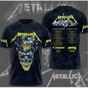 Metallica M72 World Tour 3D T-Shirt