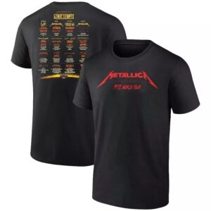 Metallica M72 World Tour “No Repeat Weekend” 2025 T-Shirt