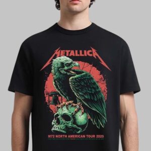 Metallica Philadelphia Pop Up Poster 72 Seasons World Tour 2025 T-Shirt