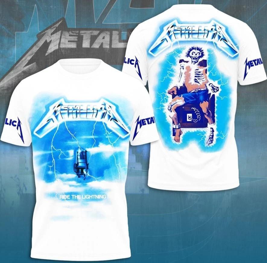 Metallica Ride the Lightning 3D Shirt