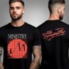 Ministry North America 2025 Tour With Sympathy Grid Logo Unisex T-Shirt