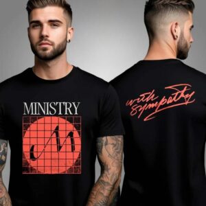 Ministry North America 2025 Tour With Sympathy Grid Logo Unisex T-Shirt
