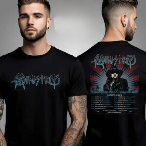 Ministry Summer Europe Tour 2025 Schedule Two Side Unisex T-Shirt