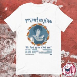 Montaigne 2025 Fish Tour Poster Dates Schedule Music Show T-Shirt