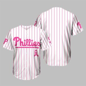 Phillies 2025 Breast Cancer Awareness Game Night Jersey