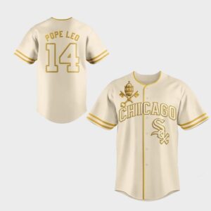 Pope Leo Chicago Vatican City Connect Baseball Jersey