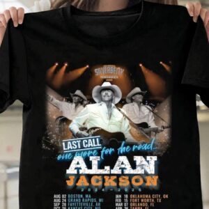 Popular Alan Jackson Tour 2025 T-shirt