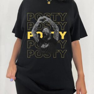 Post Malone Tour 2025 Big Ass Stadium Tour & Jelly Roll T-shirt