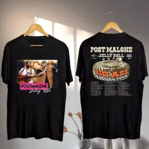 Post Malone vs Jelly Roll Tour 2025 Shirt