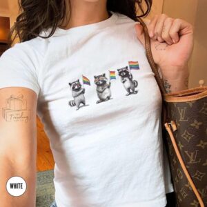 Raccoon Gay Pride Shirt