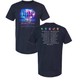 Sailor Moon The Super Live – USA 2025 Tour shirt