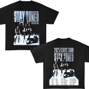 Stayc Stay Tuned 2025 Tour T-Shirt