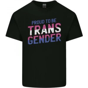 Stolz Zu Werden Transgender Lgbt Herren Baumwolle Maglietta T-shirt