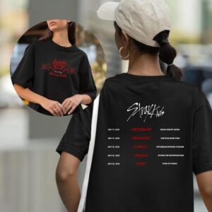 Stray Kids World Tour 2025 Tshirt