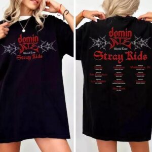 Stray Kids dominate World Tour 2025 Shirt