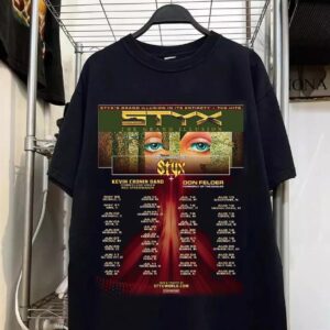 Styx Band Tour 2025 Gift For Fan T-shirt
