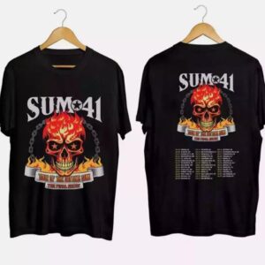 Sum 41 2024-2025 Tour Shirt