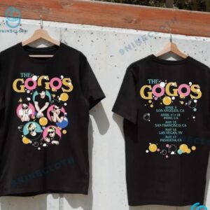 The Go-Go’s 2025 Tour T-shirt