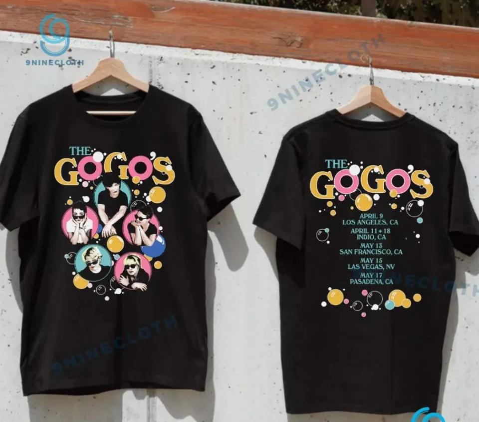 The Go-Go’s 2025 Tour T-shirt