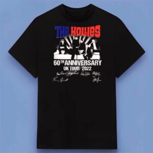 The Hollies Band 60th Anniversary Tour 2022 Shirt