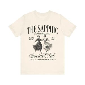 The Sapphic Lesbian Vintage t-shirt