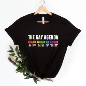 The gay agenda shirt