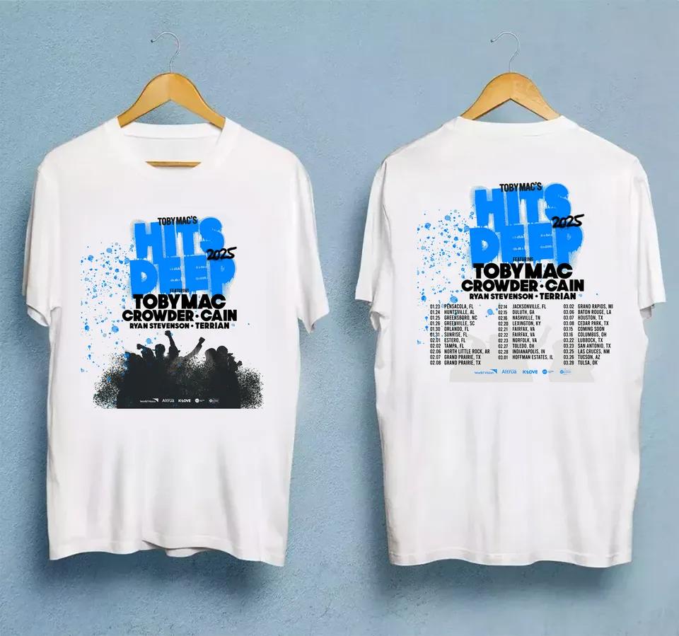TobyMac’s Hits Deep Tour 2025 Shirt