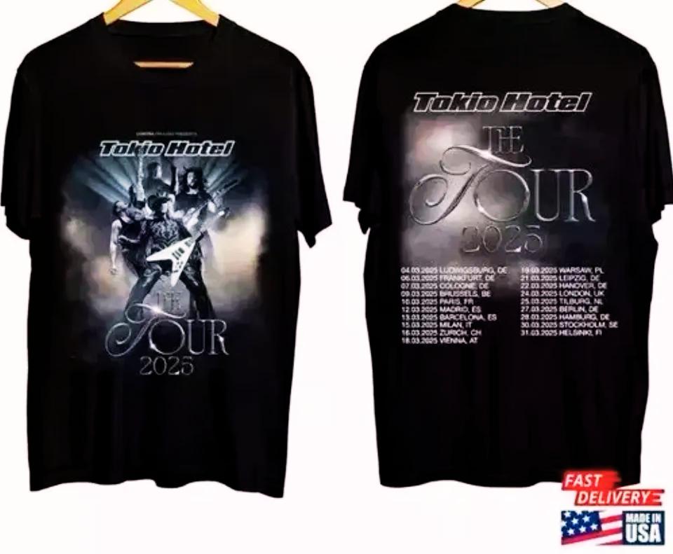 Tokio Hotel Tour 2025 Shirt