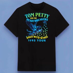 Tom Petty And The Heartbreakers Dogs with Wings Tour 1995 Shirt